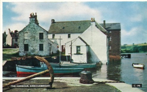 Anchor At Harbour Old Kirkcudbright